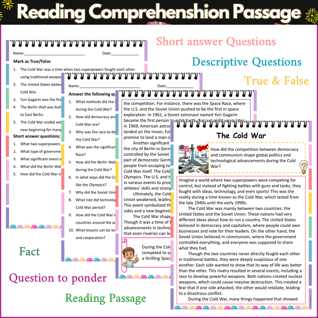 The Cold War | Reading Comprehension Passage and Questions