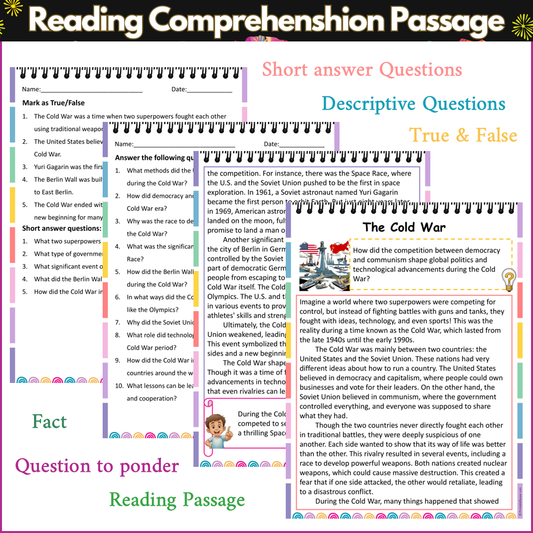 The Cold War | Reading Comprehension Passage and Questions