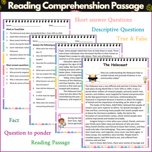 The Holocaust | Reading Comprehension Passage and Questions