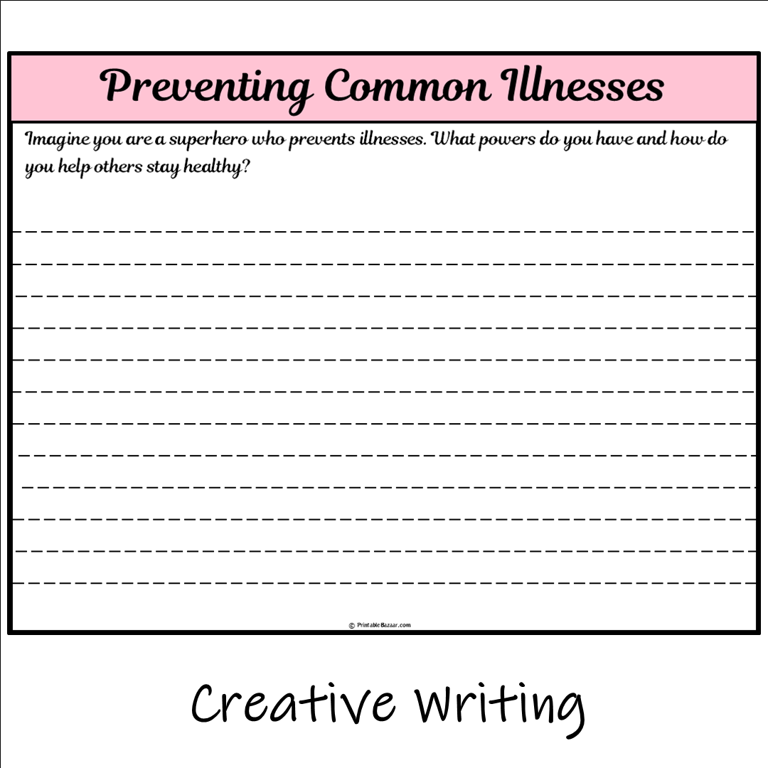 Preventing Common Illnesses | Main Idea and Supporting Details Reading Passage and Questions