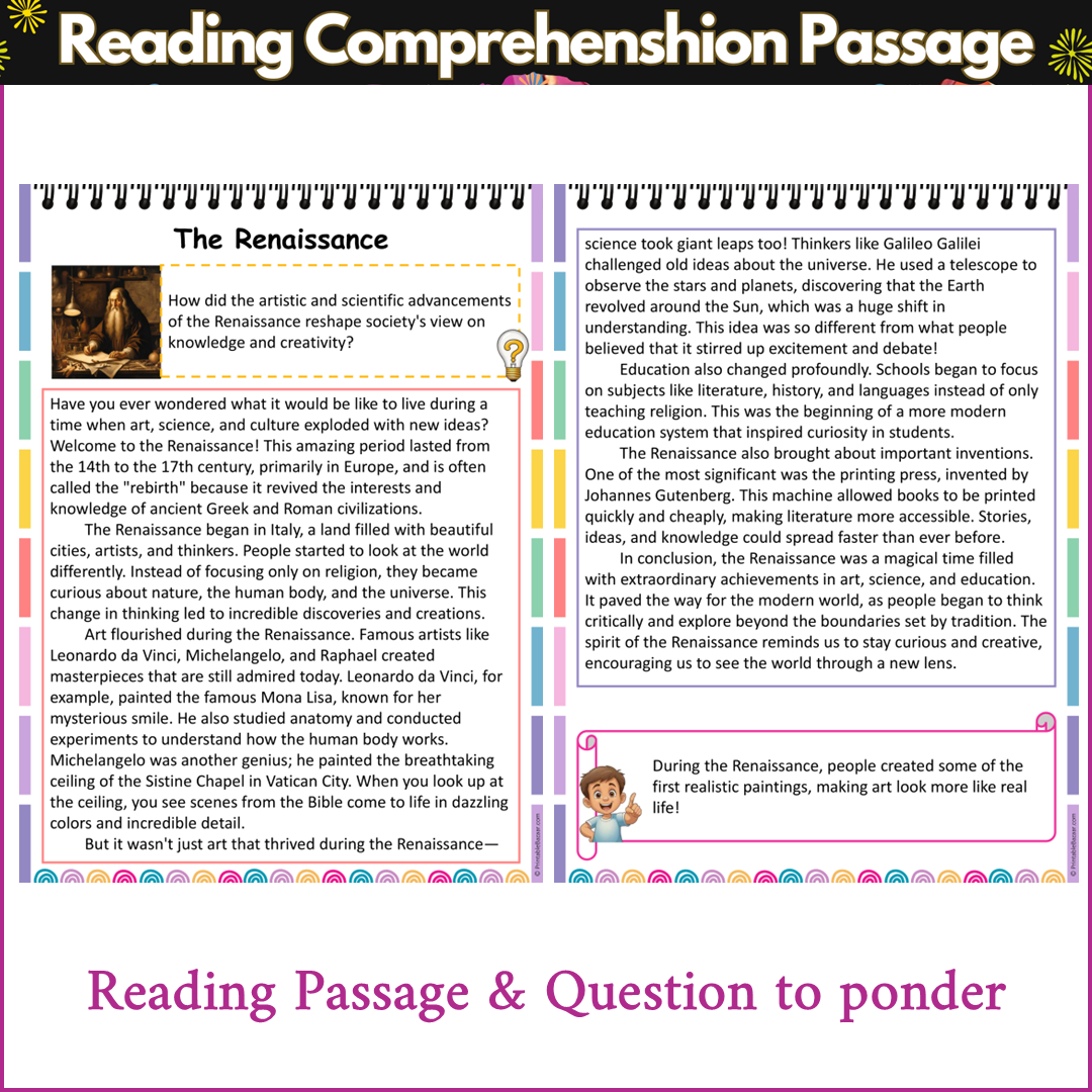 The Renaissance | Reading Comprehension Passage and Questions