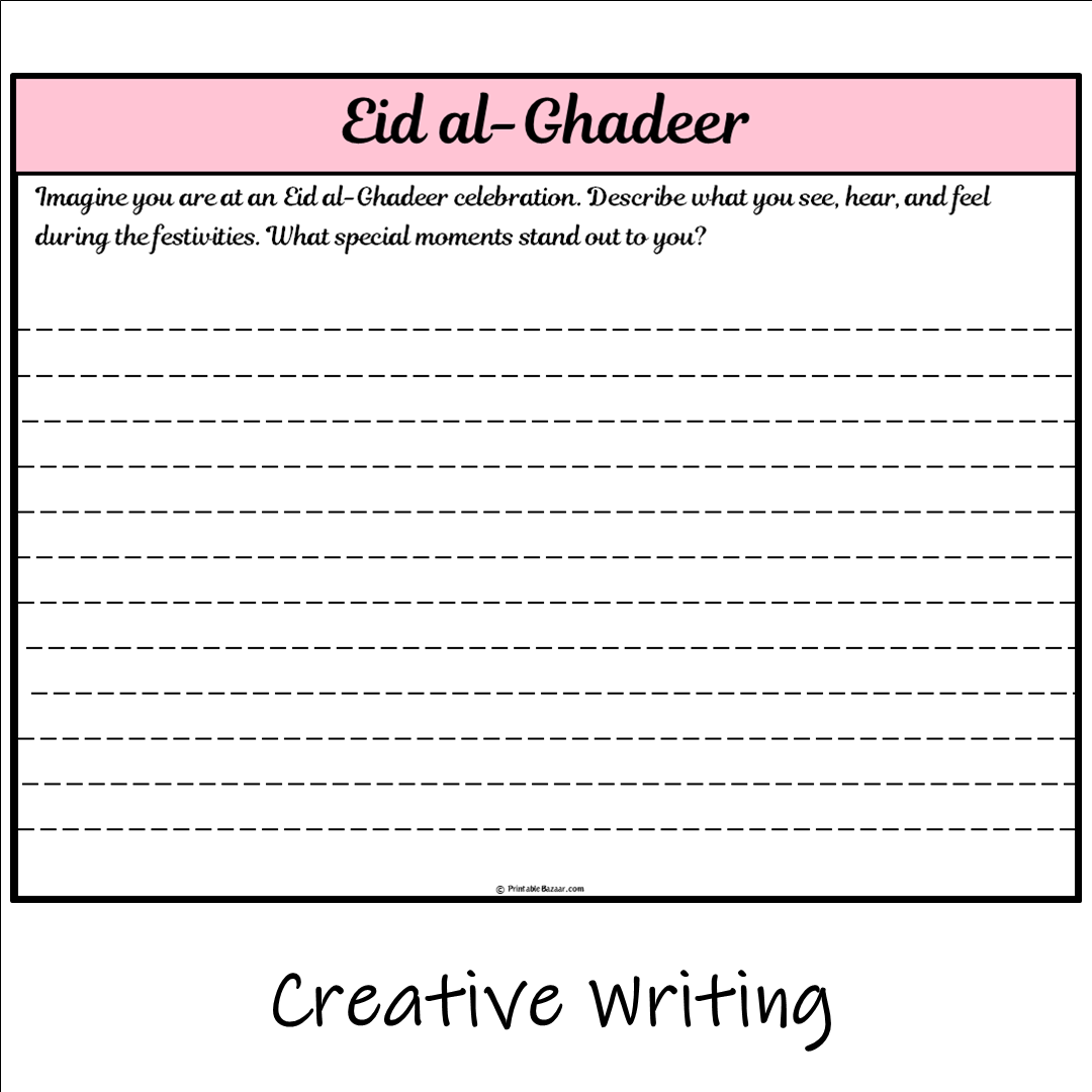 Eid al-Ghadeer | Main Idea and Supporting Details Reading Passage and Questions