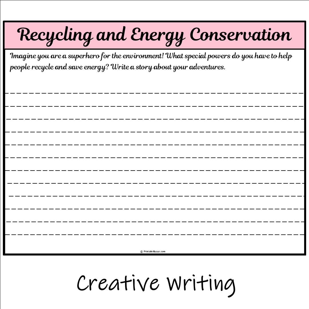 Recycling and Energy Conservation | Main Idea and Supporting Details Reading Passage and Questions