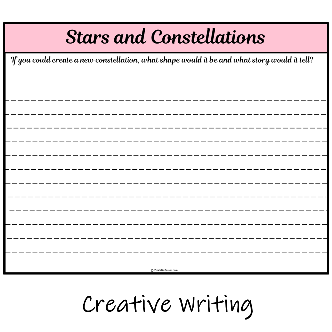 Stars and Constellations | Main Idea and Supporting Details Reading Passage and Questions