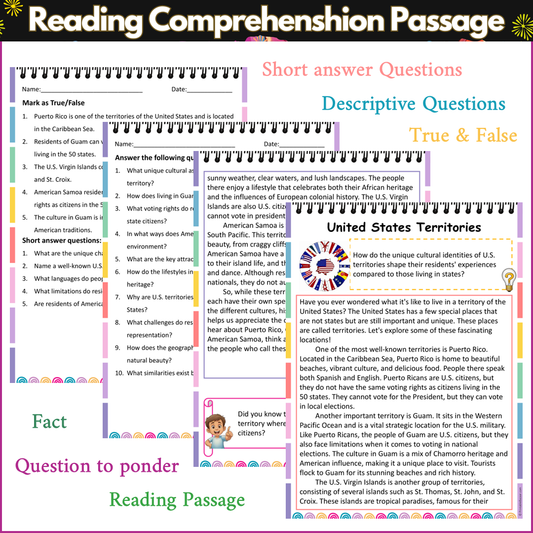 United States Territories | Reading Comprehension Passage and Questions