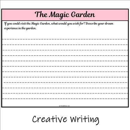 The Magic Garden | Main Idea and Supporting Details Reading Passage and Questions