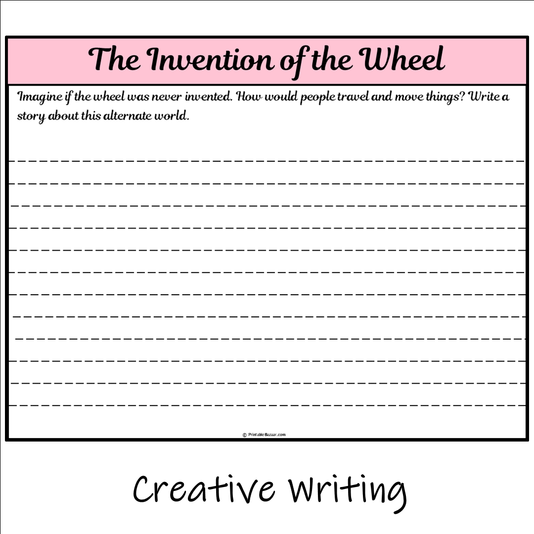 The Invention of the Wheel | Main Idea and Supporting Details Reading Passage and Questions