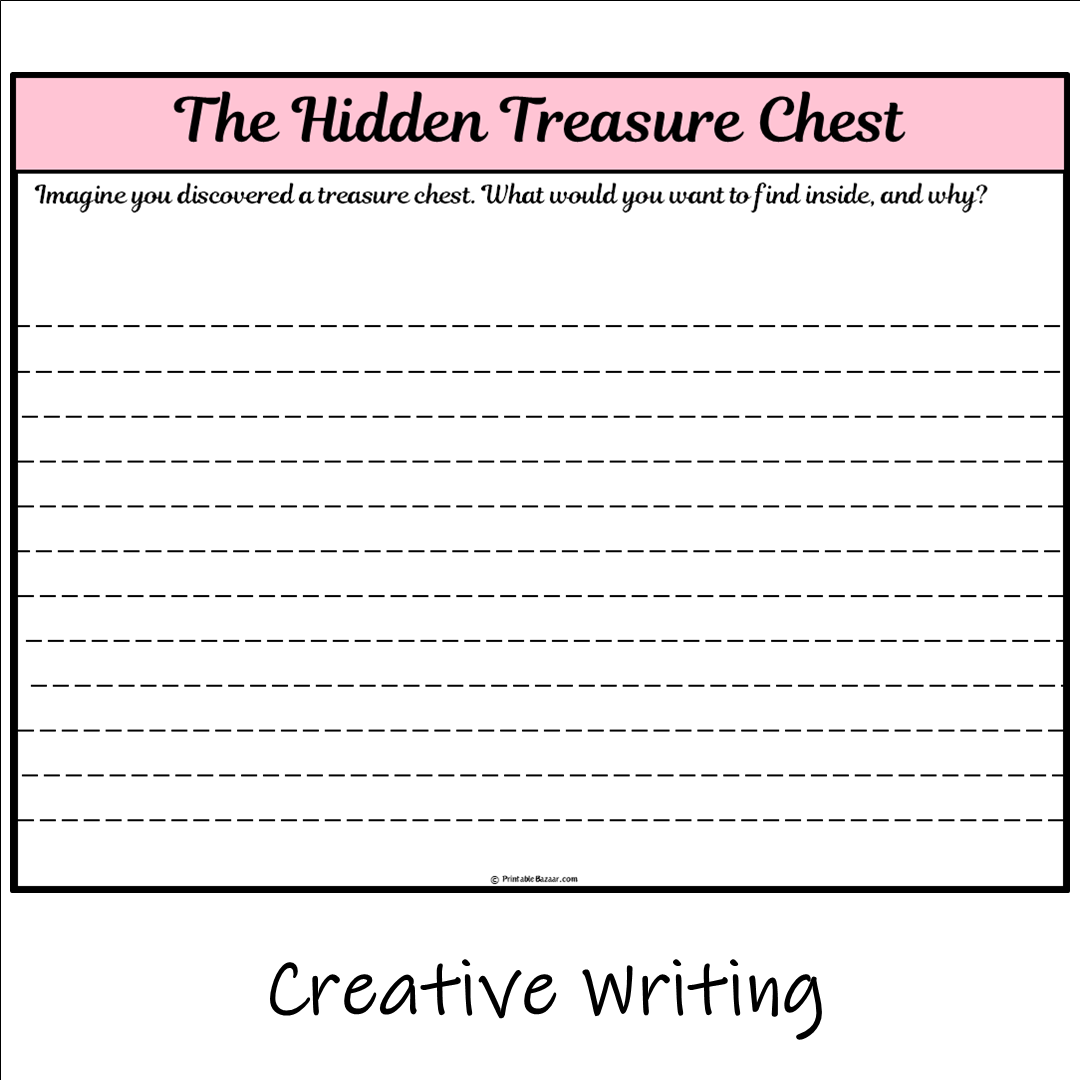 The Hidden Treasure Chest | Main Idea and Supporting Details Reading Passage and Questions