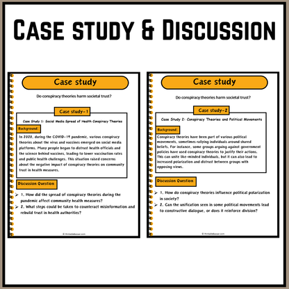 Do conspiracy theories harm societal trust? | Debate Case Study Worksheet