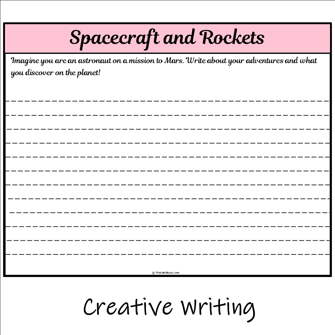 Spacecraft and Rockets | Main Idea and Supporting Details Reading Passage and Questions