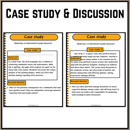 Media bias: Is it detrimental to public discourse? | Debate Case Study Worksheet