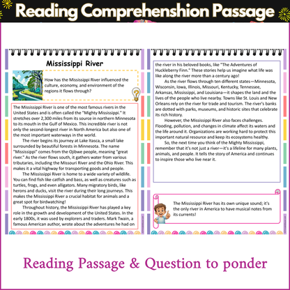 Mississippi River | Reading Comprehension Passage and Questions