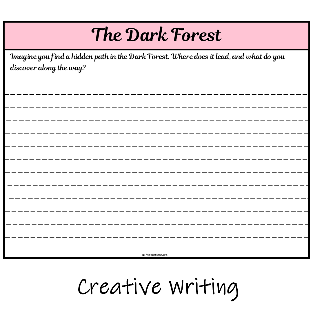 The Dark Forest | Main Idea and Supporting Details Reading Passage and Questions