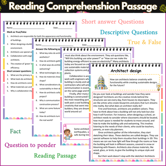 Architect design | Reading Comprehension Passage and Questions