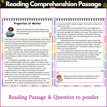 Properties of Matter | Reading Comprehension Passage and Questions
