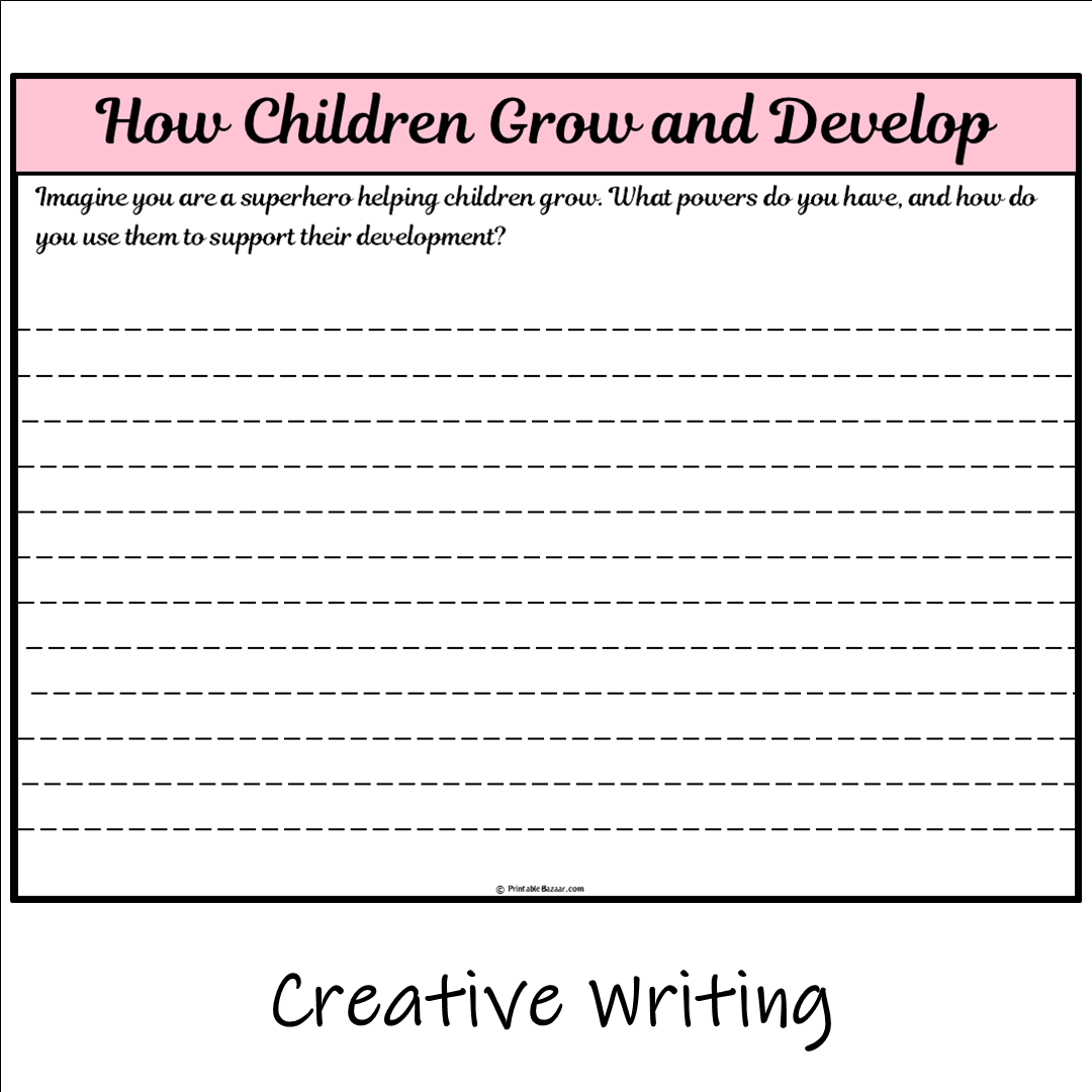 How Children Grow and Develop | Main Idea and Supporting Details Reading Passage and Questions