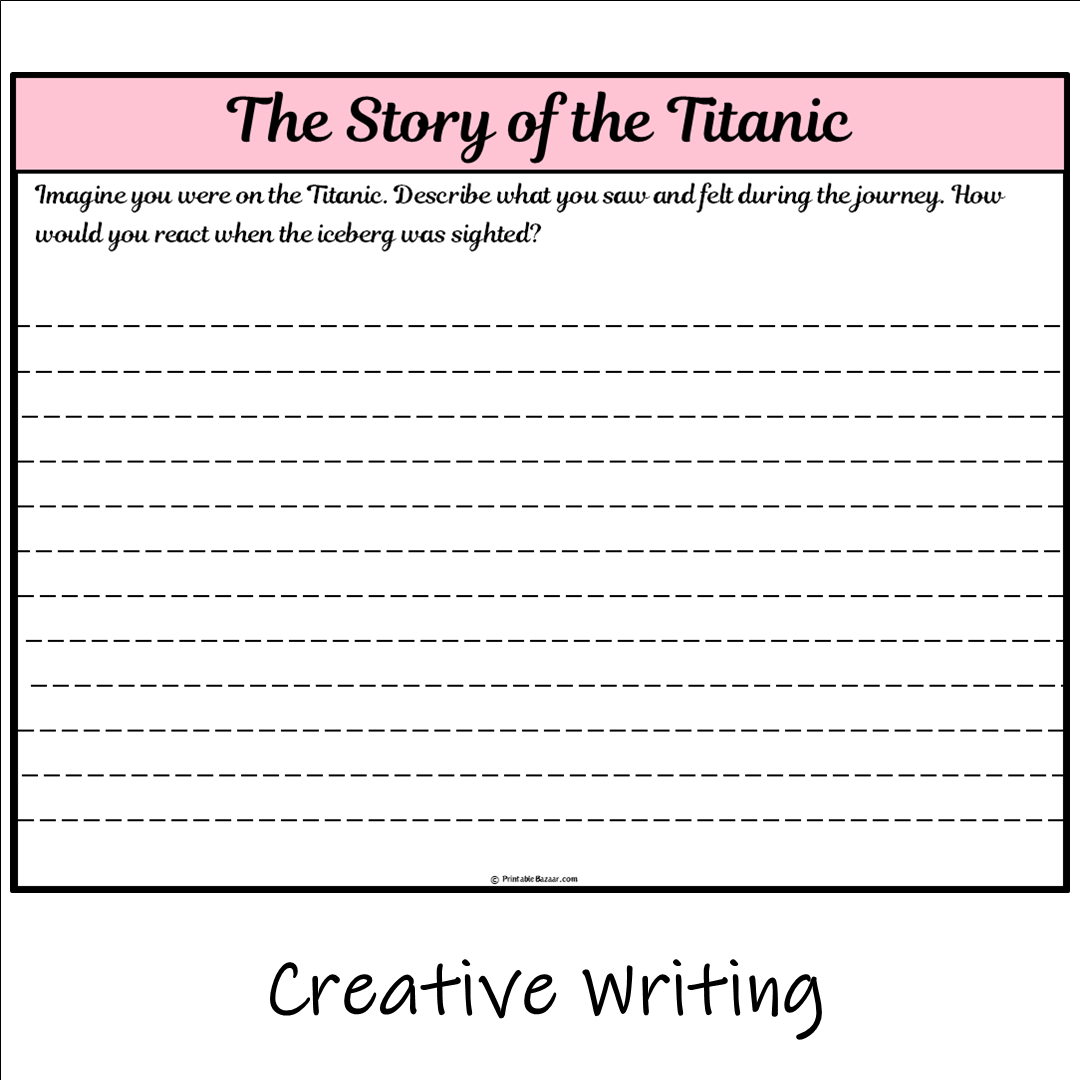 The Story of the Titanic | Main Idea and Supporting Details Reading Passage and Questions