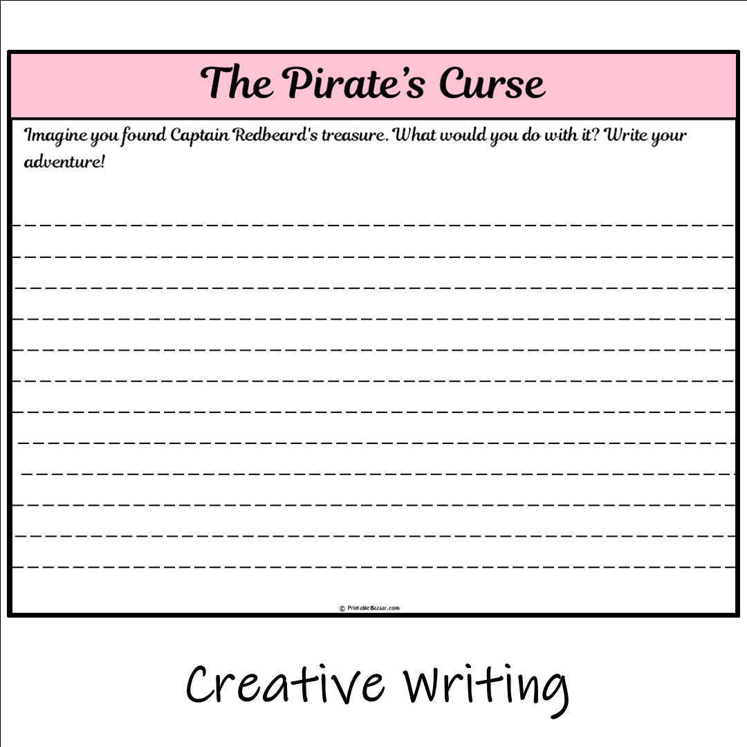 The Pirate’s Curse | Main Idea and Supporting Details Reading Passage and Questions