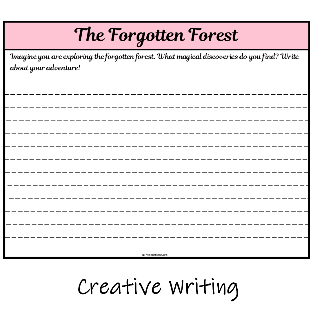 The Forgotten Forest | Main Idea and Supporting Details Reading Passage and Questions