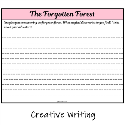 The Forgotten Forest | Main Idea and Supporting Details Reading Passage and Questions