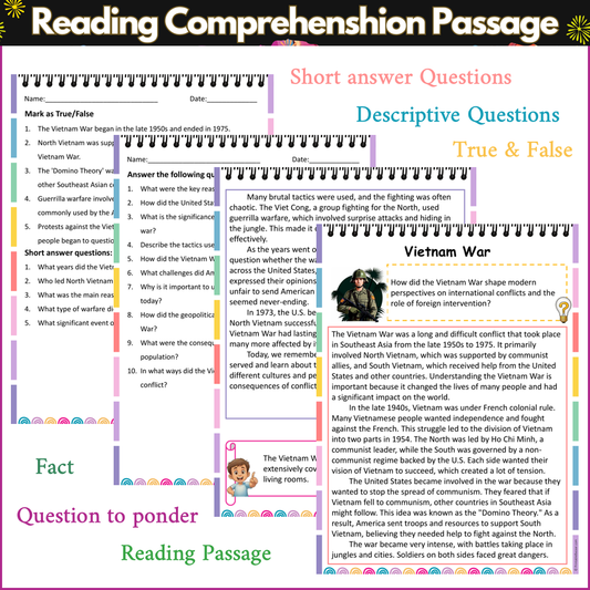 Vietnam War | Reading Comprehension Passage and Questions