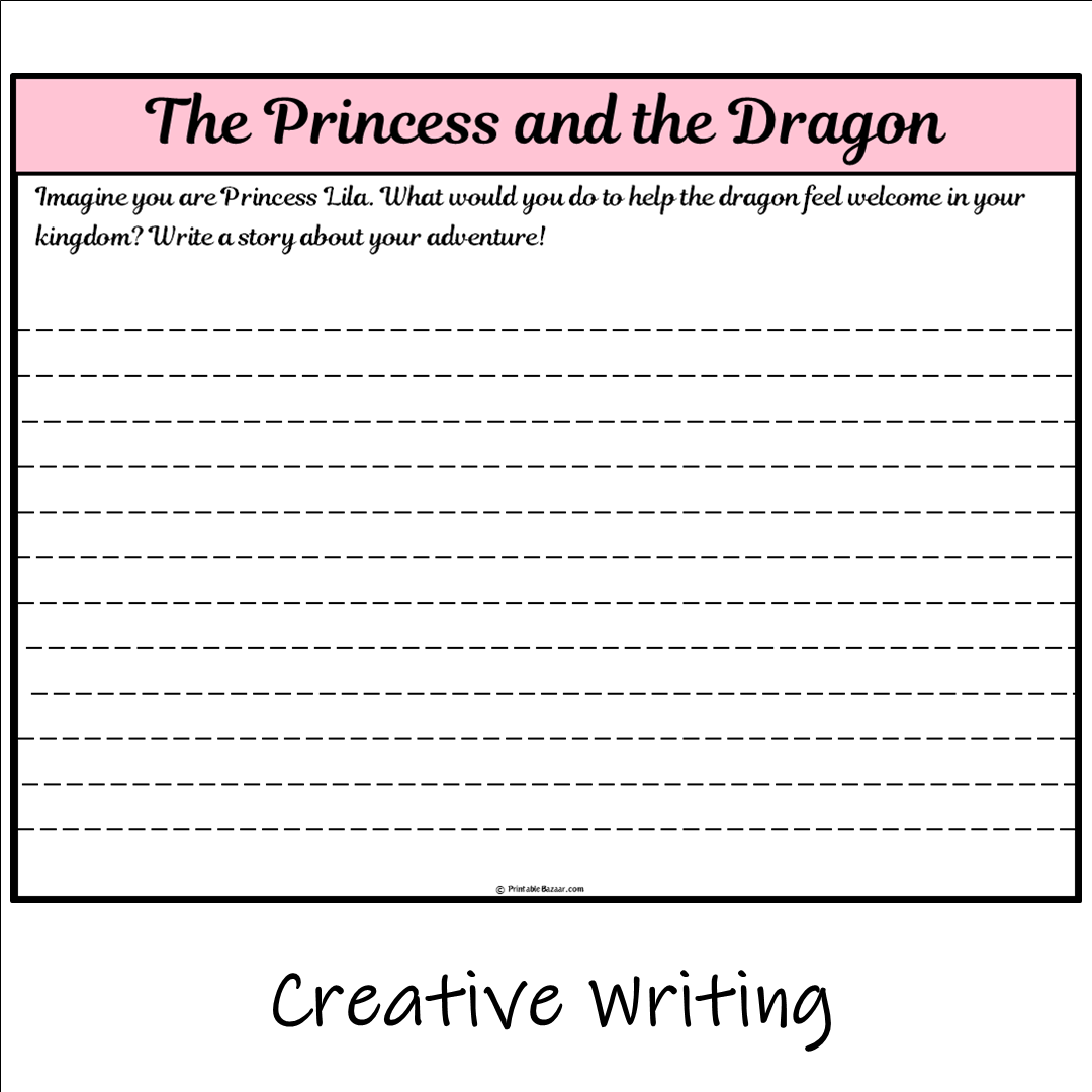 The Princess and the Dragon | Main Idea and Supporting Details Reading Passage and Questions