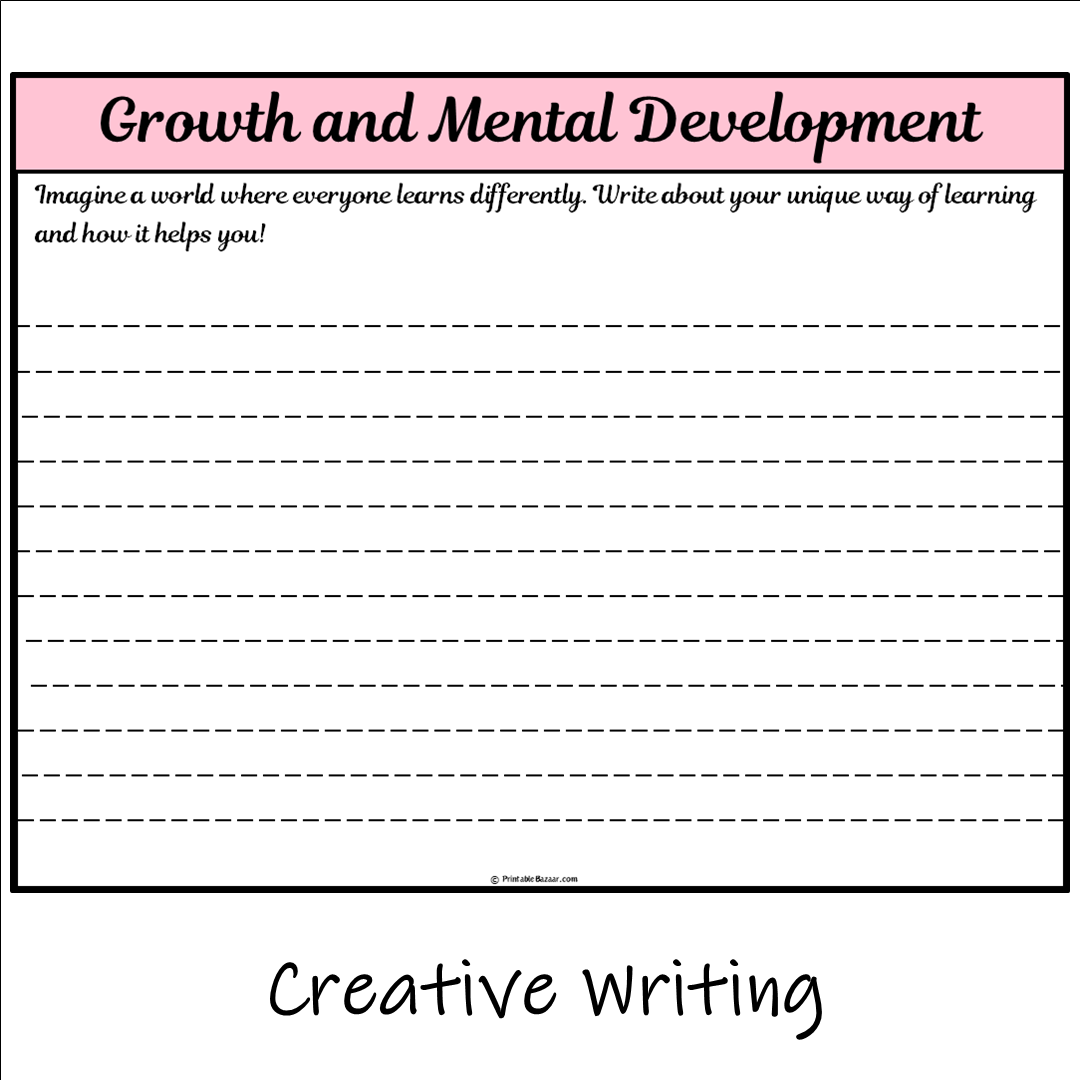 Growth and Mental Development | Main Idea and Supporting Details Reading Passage and Questions