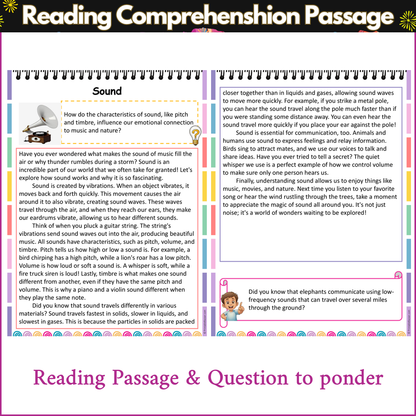 Sound | Reading Comprehension Passage and Questions