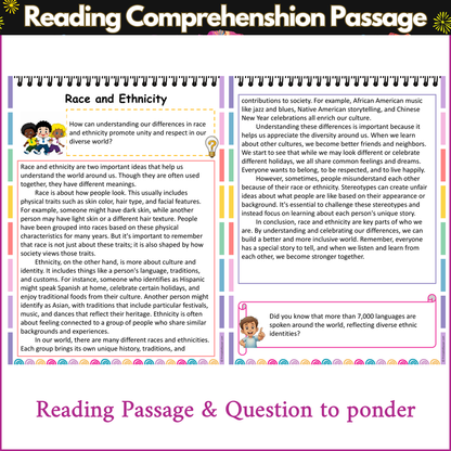 Race and Ethnicity | Reading Comprehension Passage and Questions
