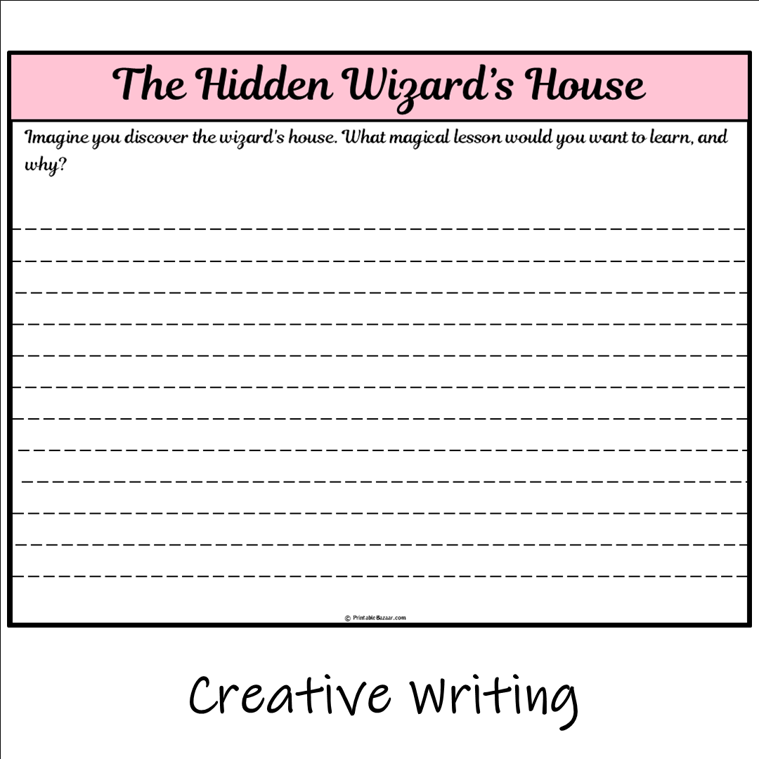 The Hidden Wizard’s House | Main Idea and Supporting Details Reading Passage and Questions