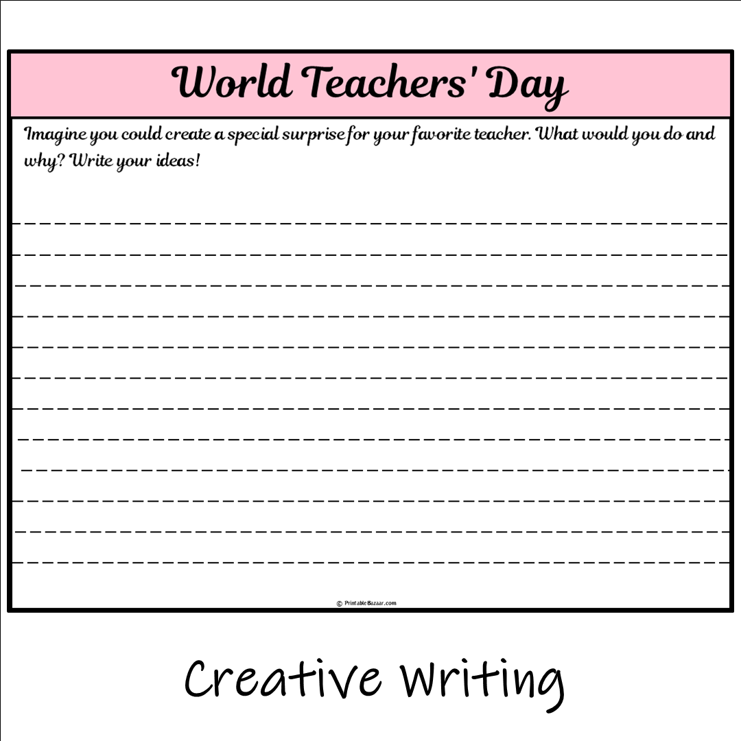 World Teachers’ Day | Main Idea and Supporting Details Reading Passage and Questions