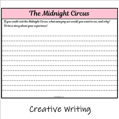 The Midnight Circus | Main Idea and Supporting Details Reading Passage and Questions