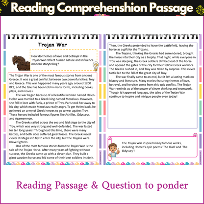 Trojan War | Reading Comprehension Passage and Questions