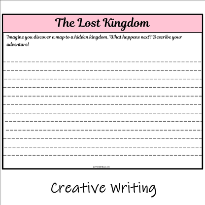 The Lost Kingdom | Main Idea and Supporting Details Reading Passage and Questions