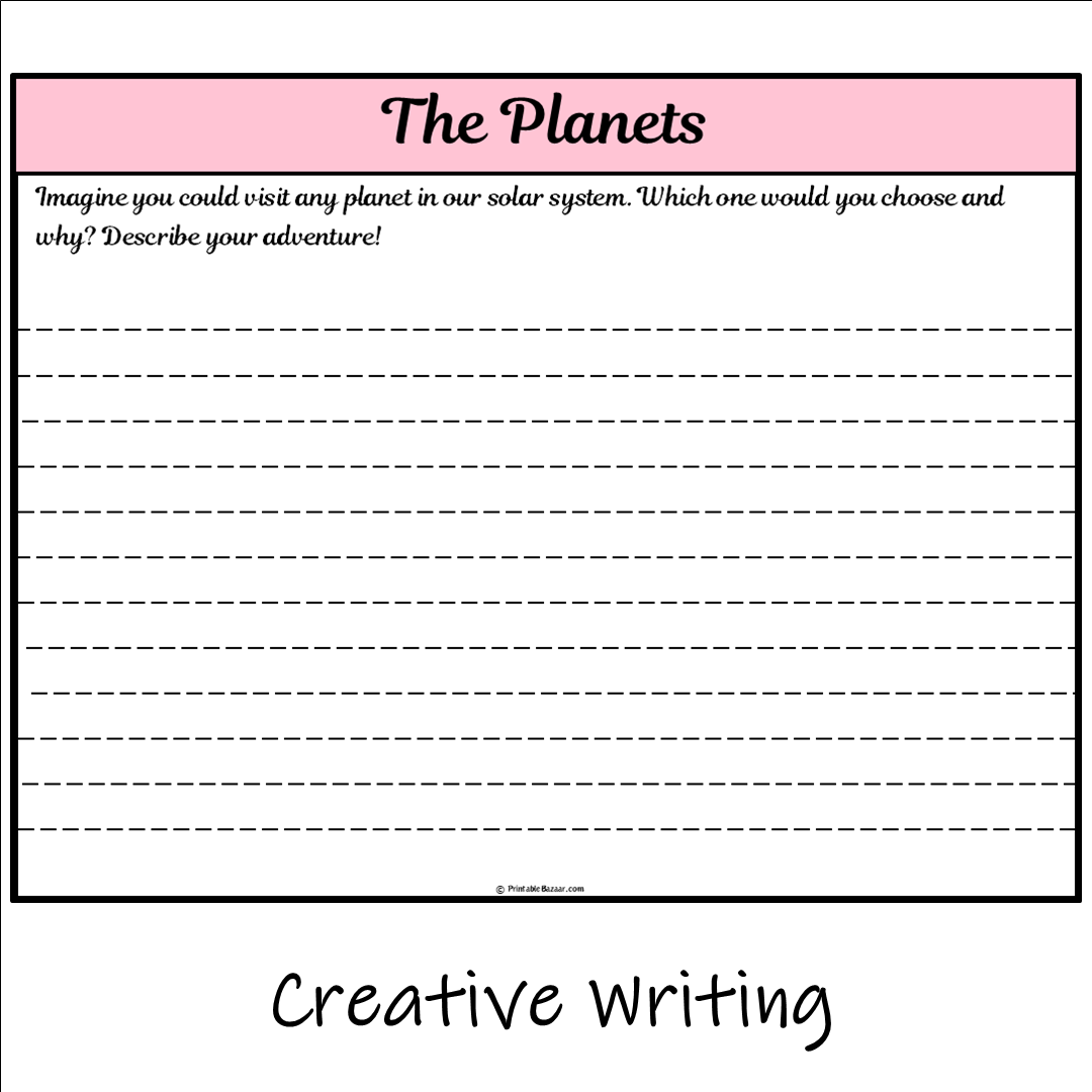 The Planets | Main Idea and Supporting Details Reading Passage and Questions