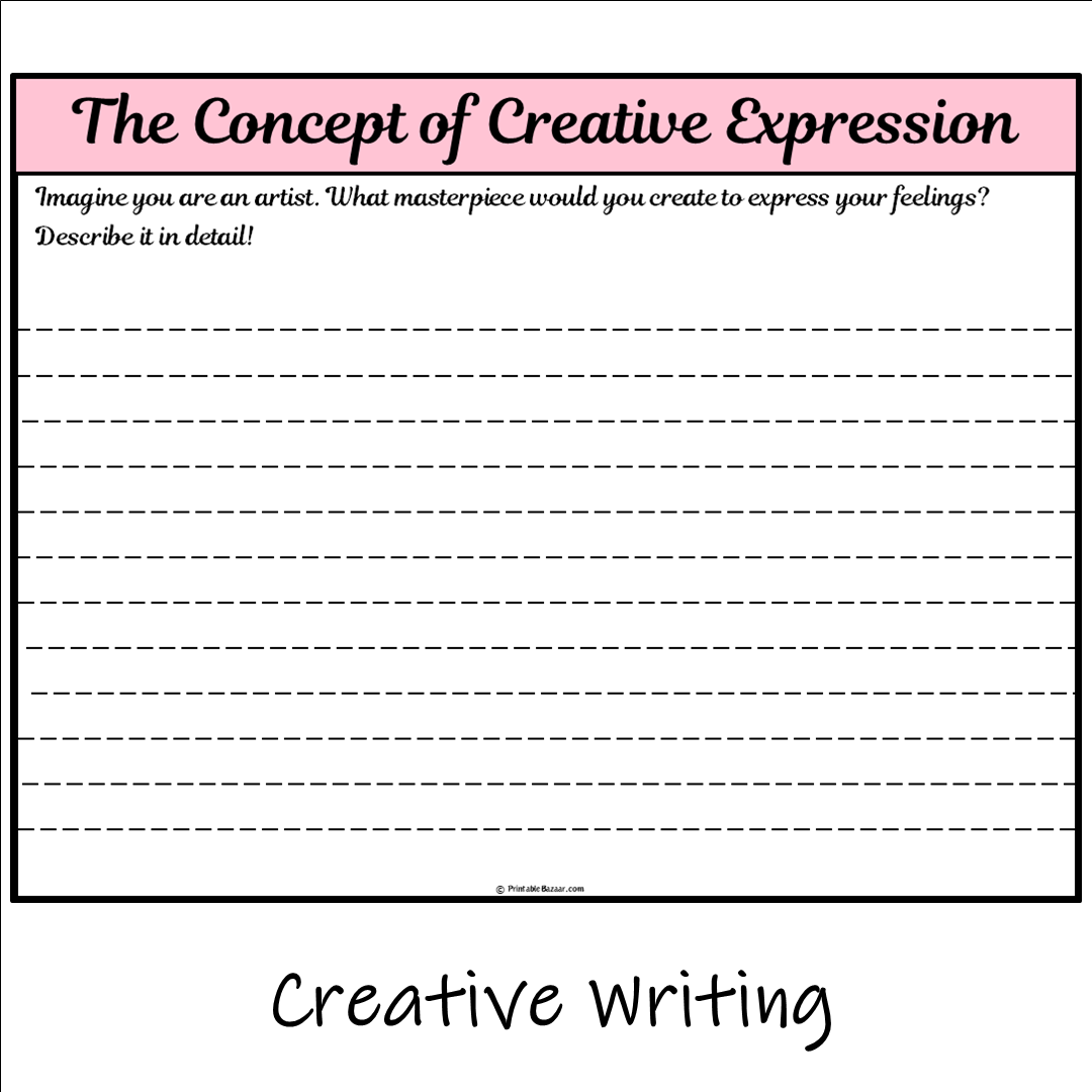 The Concept of Creative Expression | Main Idea and Supporting Details Reading Passage and Questions