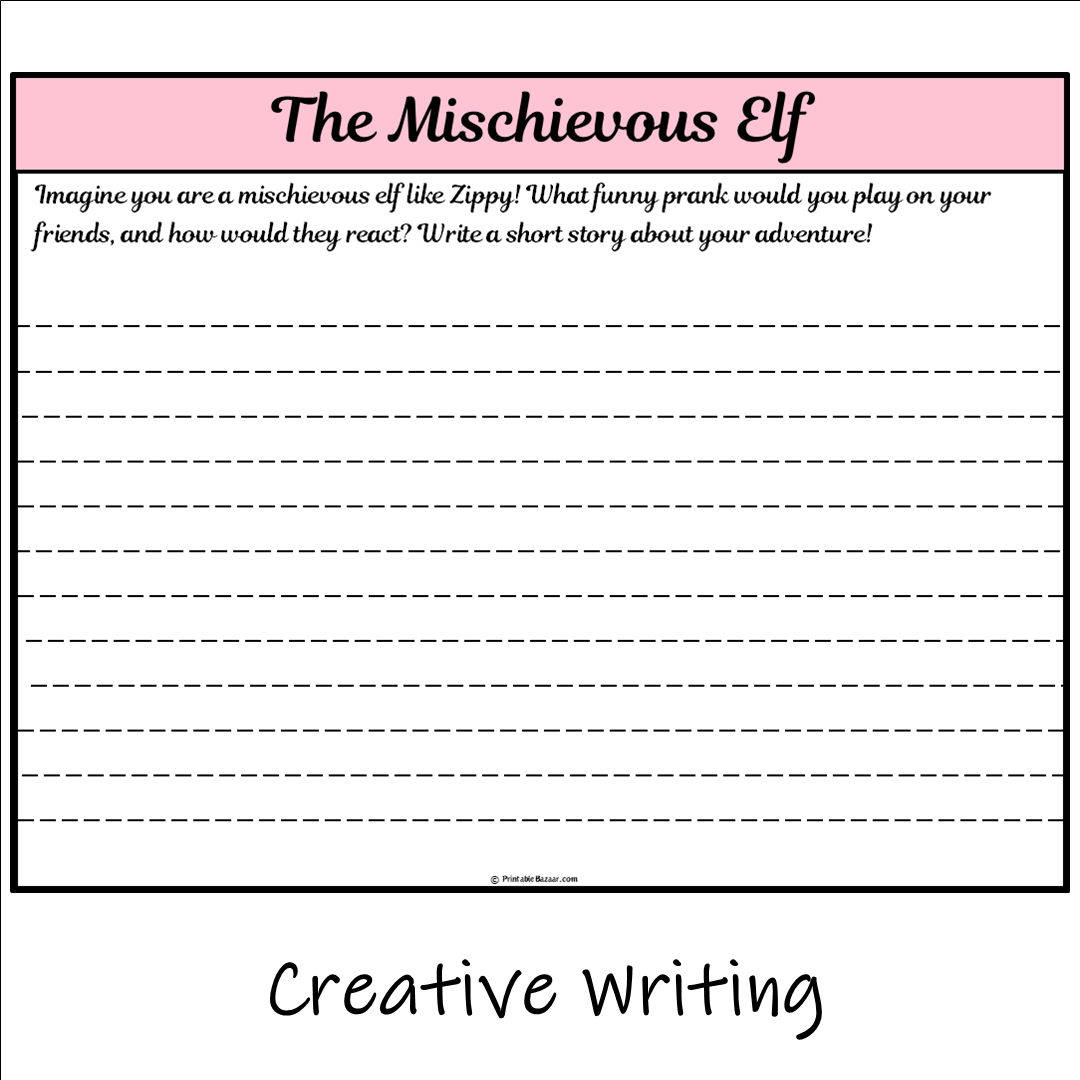 The Mischievous Elf | Main Idea and Supporting Details Reading Passage and Questions