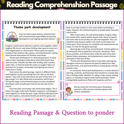 Theme park development | Reading Comprehension Passage and Questions