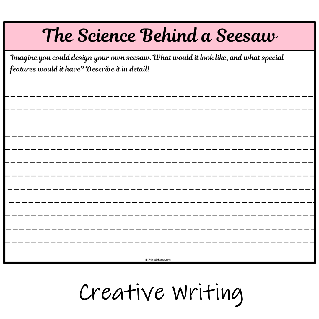 The Science Behind a Seesaw | Main Idea and Supporting Details Reading Passage and Questions