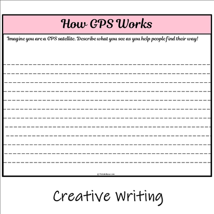 How GPS Works | Main Idea and Supporting Details Reading Passage and Questions