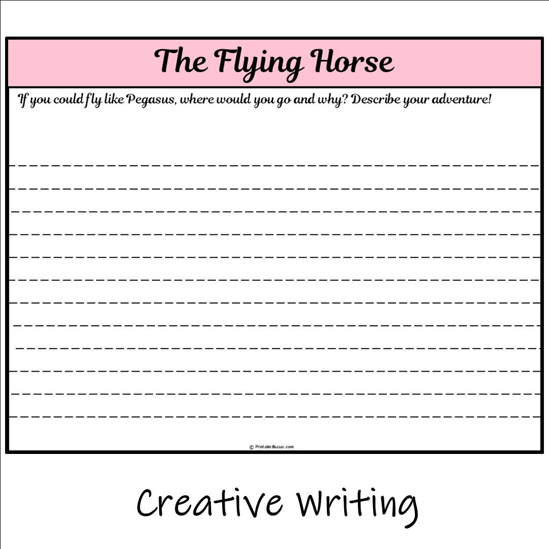 The Flying Horse | Main Idea and Supporting Details Reading Passage and Questions