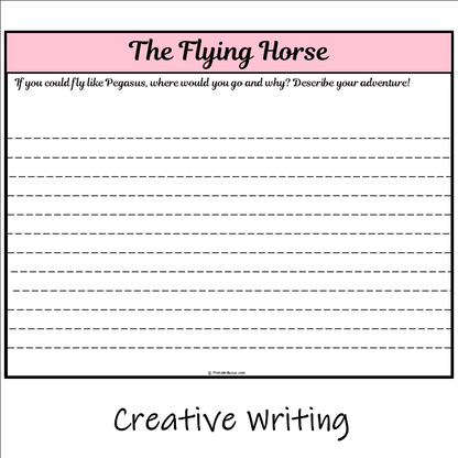 The Flying Horse | Main Idea and Supporting Details Reading Passage and Questions