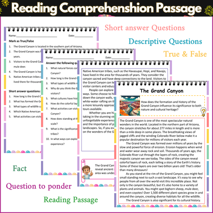 The Grand Canyon | Reading Comprehension Passage and Questions