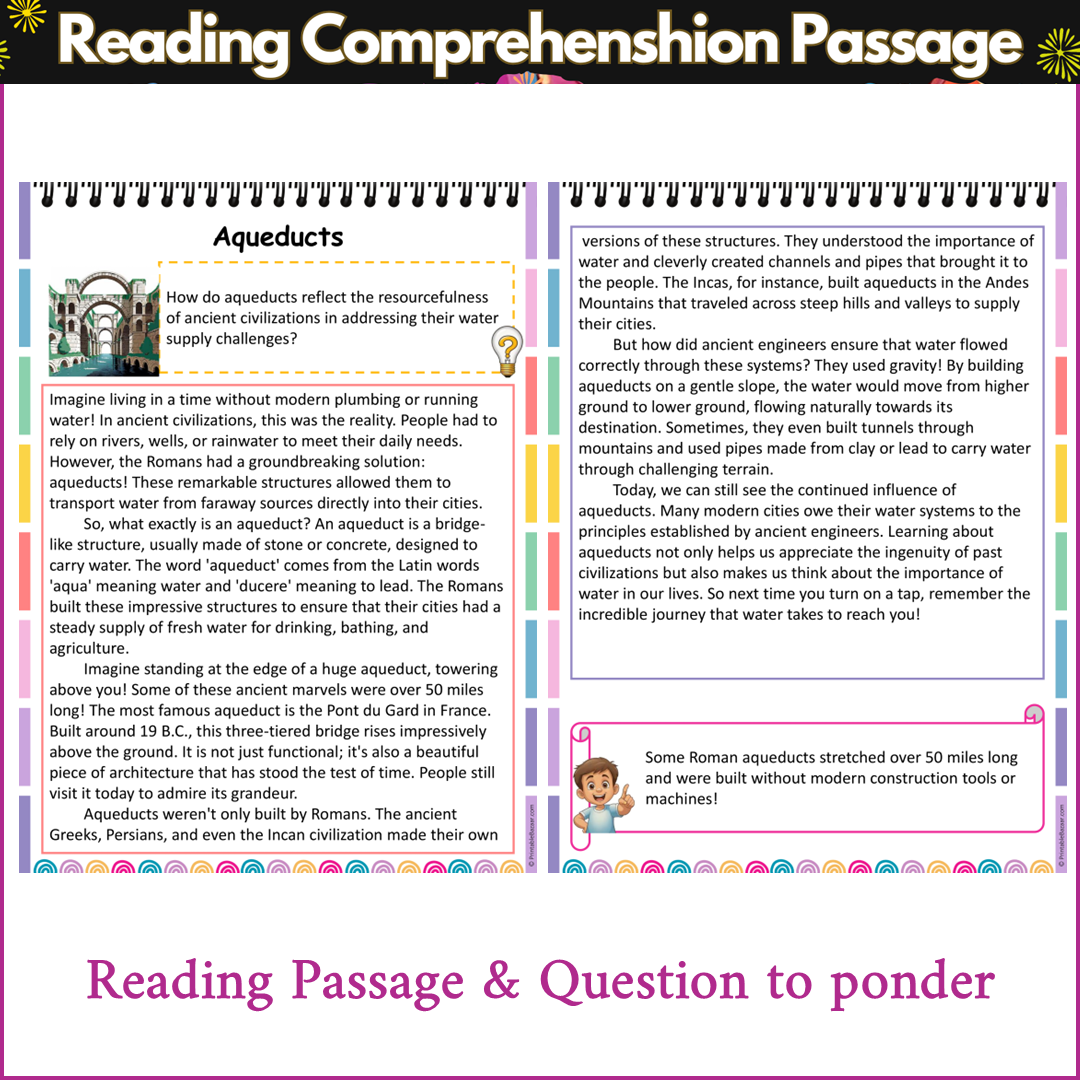 Aqueducts | Reading Comprehension Passage and Questions