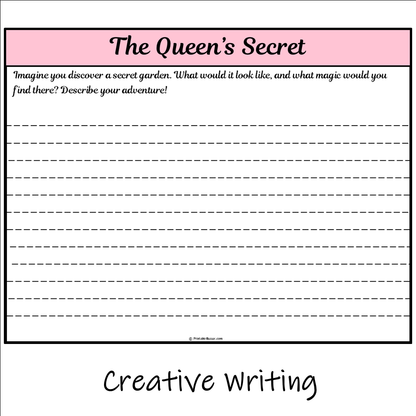 The Queen’s Secret | Main Idea and Supporting Details Reading Passage and Questions