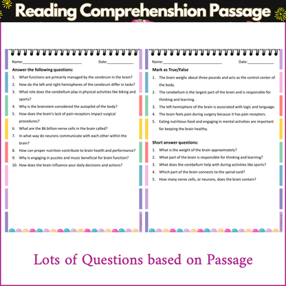 The Brain | Reading Comprehension Passage and Questions