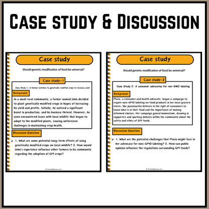 Should genetic modification of food be universal? | Debate Case Study Worksheet