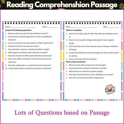 Atoms and Electricity | Reading Comprehension Passage and Questions