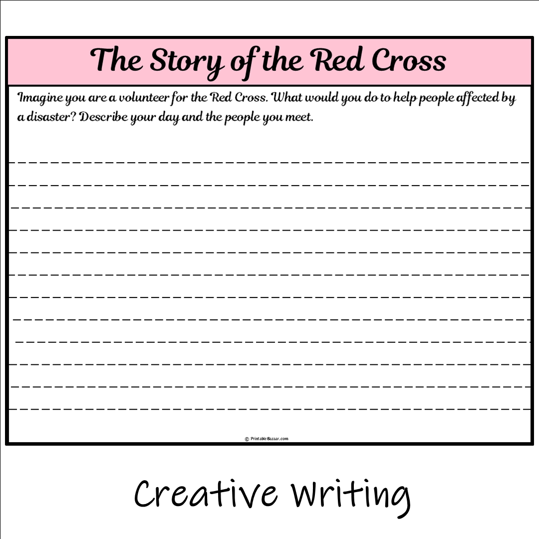 The Story of the Red Cross | Main Idea and Supporting Details Reading Passage and Questions