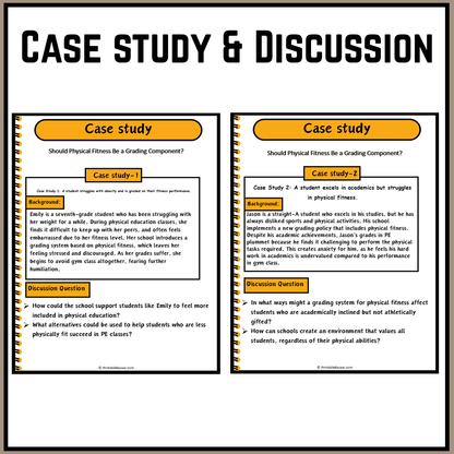 Should Physical Fitness Be a Grading Component? | Debate Case Study Worksheet